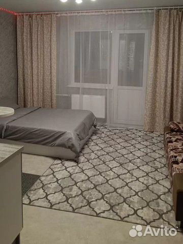 

Квартира-студия, 27 м², 2 кровати