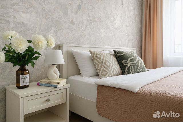 

1-к. квартира, 40 м², 2 кровати