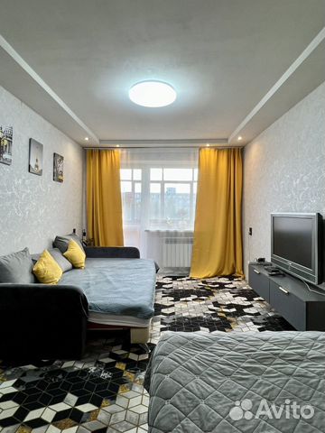 

1-к. квартира, 34 м², 2 кровати