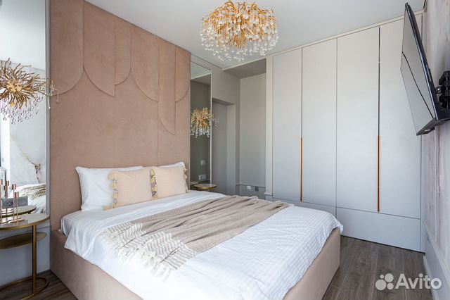 

1-к. квартира, 45 м², 2 кровати