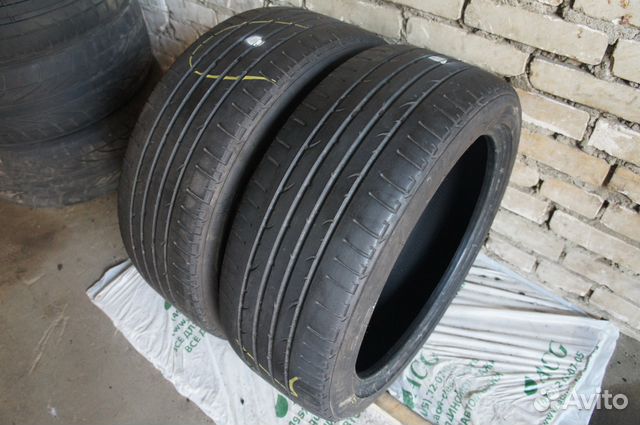 Летние шины бу R18 225/45/18 Bridgestone RFT пара