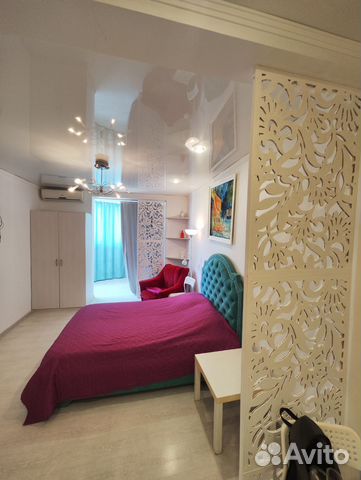 

Квартира-студия, 39 м², 2 кровати