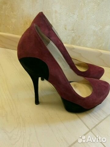 Новые туфли из натуральной замши, Франция 38 р Новые туфли из натуральной замши, Франция 38 р