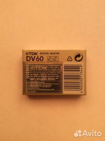 Видеокассеты MiniDV TDK DVM-60 ME