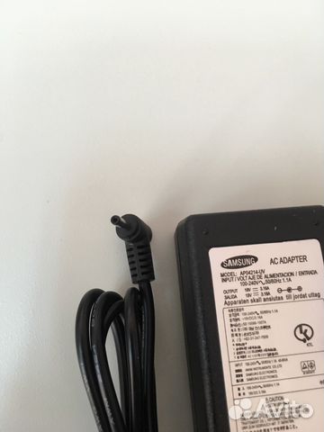 Блок питания ноутбука SAMSUNG 19V 3.16A 3.0x1.0 Блок питания ноутбука SAMSUNG 19V 3.16A 3.0x1.0
