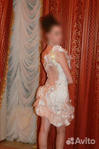 Шикарное свадебное/выпускное платье