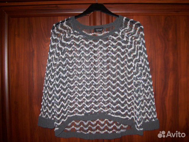 Туника накидка topshop размер 48 50