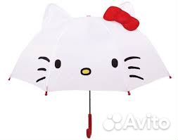 Детский зонтик hello kitty