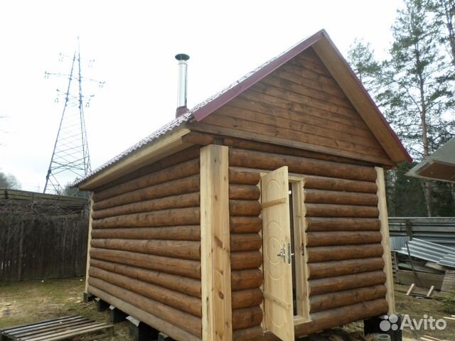 Баня 4х5 м с доставкой и установкой