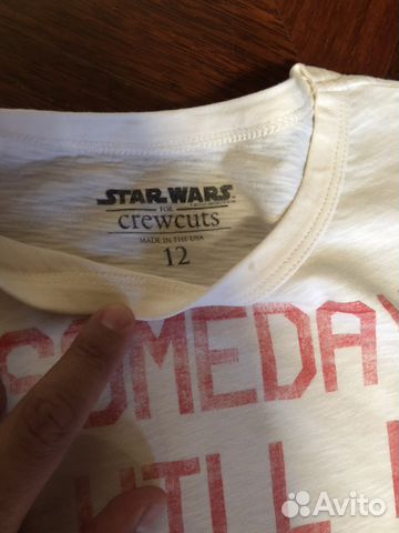 Футболка 12 лет Star wars for Crewcuts США Футболка 12 лет Star wars for Crewcuts США