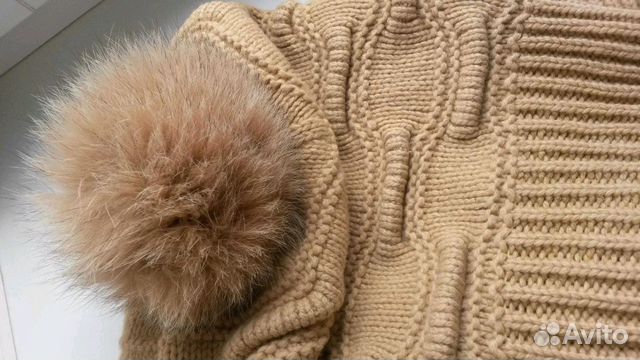 Новый комплект: шапка + шарф (100 шерсть) Новый комплект: шапка + шарф (100 шерсть)