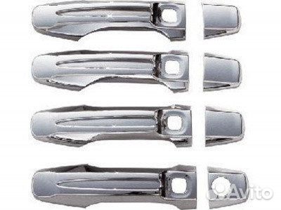 Хром ручки на двери Toyota Land Cruiser 200 07-15г