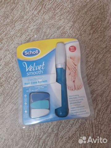Электрическая пилка Scholl Velvet для ногтей