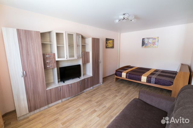 

1-к. квартира, 38 м², 2 кровати