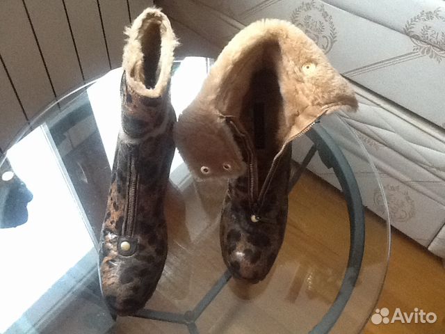 Ботильоны casadei зимние бу Ботильоны casadei зимние бу