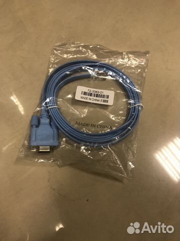 Консольный кабель Cisco DB9-RJ45 (72-3383-01)
