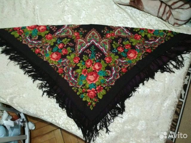 Платок старинный СССР Платок старинный СССР