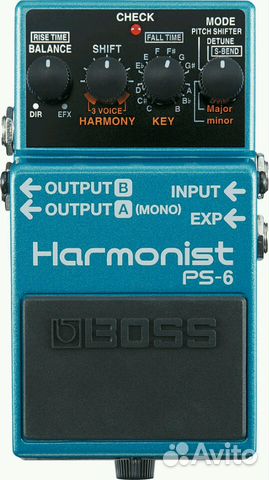 Boss Harmonist PS-6 Гитарная педаль