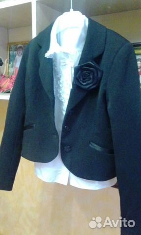 Школьная форма- пиджак remix, черный, р. 128 Школьная форма- пиджак remix, черный, р. 128