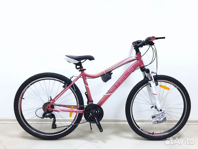 Велосипед горный Stels miss 5000V розовый