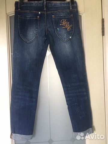 Dsquared2 укороченные джинсы 40it оригинал