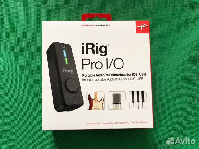 IRig Pro I/O и набор платных программ из AppStore