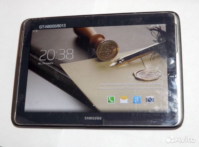 Планшет SAMSUNG N8000