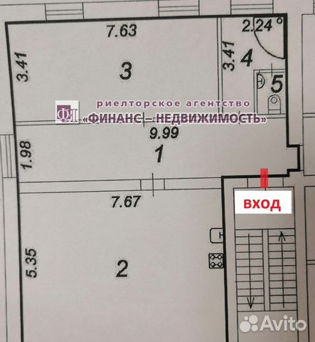 3-к квартира, 94 м², 6/6 эт.