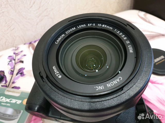 Фотоаппарат Canon 7d +объектив canon 15-85