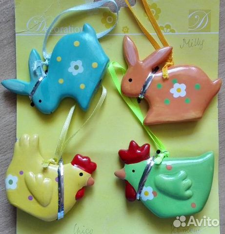 Петушок Зайчик Салфетка Пасхальная Подарок Сувенир