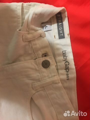 Джинсы белые GAP Джинсы белые GAP
