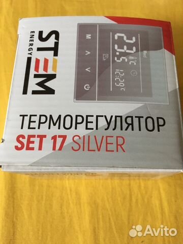 Терморегулятор программируемый зеркальный