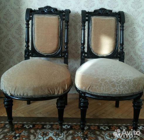 2 антикварных стула— фотография №1