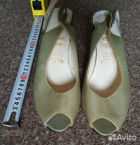 Туфли босоножки Hush Puppies кожаные женские 25см