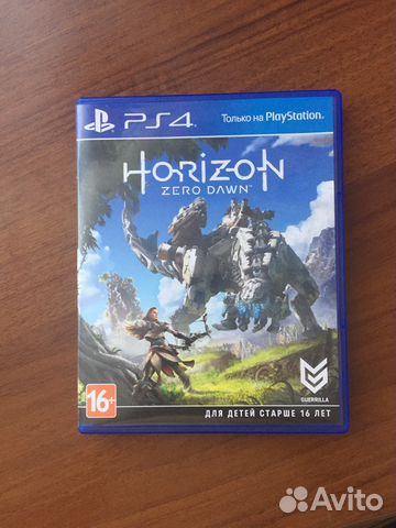 Игра для PS4 horizon zero dawn