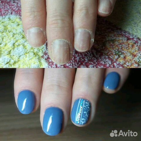 Маникюр гель-лак