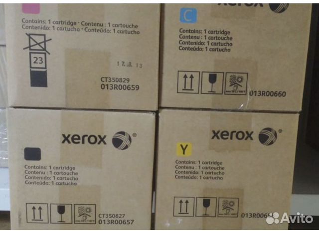 Xerox оригиналы список