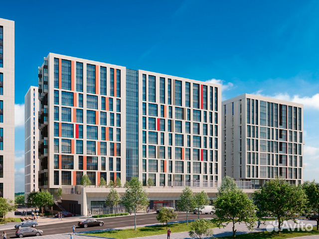1-к квартира, 43.6 м², 18/19 эт.