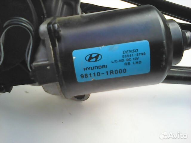 Hyundai Solaris трапеция дворников