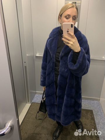 Шуба норковая кокон manzari оригинал Шуба норковая кокон manzari оригинал