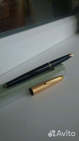 Перьевая ручка с золотым пером СССР произв