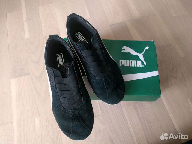 Замшевые кросовки Puma