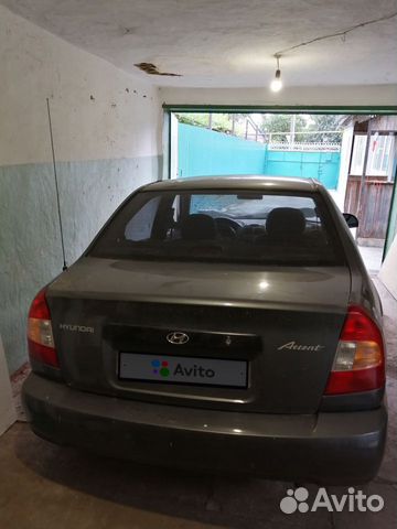 Hyundai Accent 1.5 AT, 2005, битый, 222 000 км