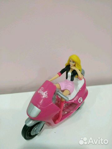 Игрушка мотоцикл и барби Barbie Игрушка мотоцикл и барби Barbie