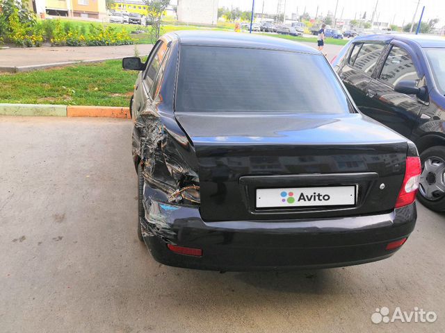 LADA Priora 1.6 МТ, 2009, битый, 164 000 км