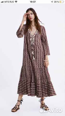 Zara новое платье ракушки рубашка халат Zara новое платье ракушки рубашка халат