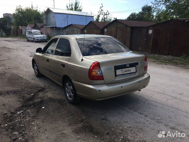 Hyundai Accent 1.5 AT, 2005, 117 500 км