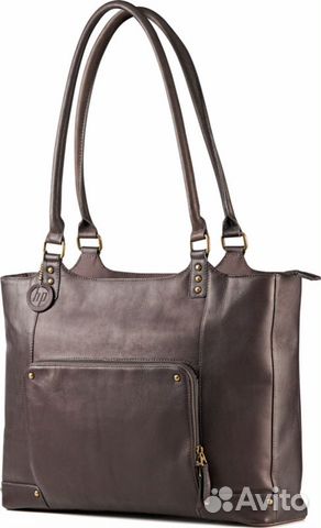 Сумка для ноутбука HP женская коричневая