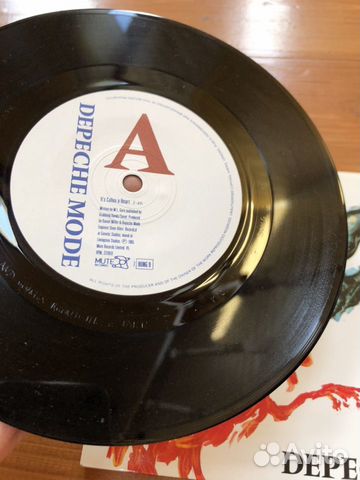 Пластинка 7 сингл Depeche Mode It’s Called a Heart