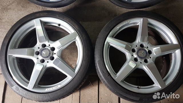 Mercedes CLS W218 AMG R19 оригинал разноширокие